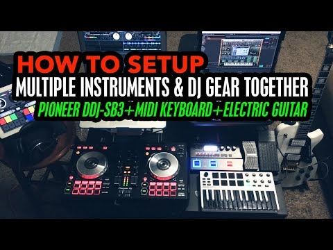 How To Setup Multiple Instruments & DJ Gear Together