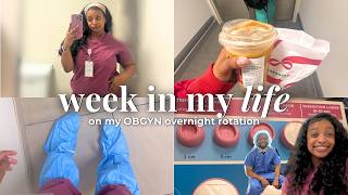 Week in My Life as a Medical Student | OBGYN Rotation Vlog #medschool #medicalstudent #premed #vlog