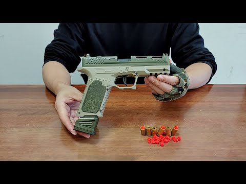 Glock 17 Toy Gun Unboxing 2024 - Auto Shell Ejection Blowback Pistol