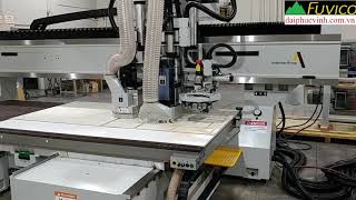 Anderson . MÁY CNC ROUTER BÀN LỚN 2 Trục thay dao tự động