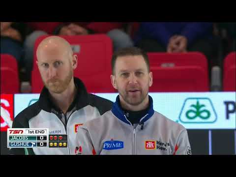 2019 Home Hardware Canada Cup of  - Gushue vs. Jacobs - Draw 8