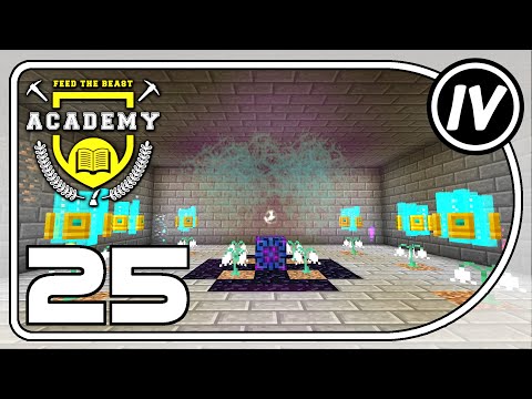 FTB Academy - Ep 25 - Meat Ore Processing & Enchanting