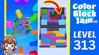 Solution du Niveau 313 de Color Block Jam