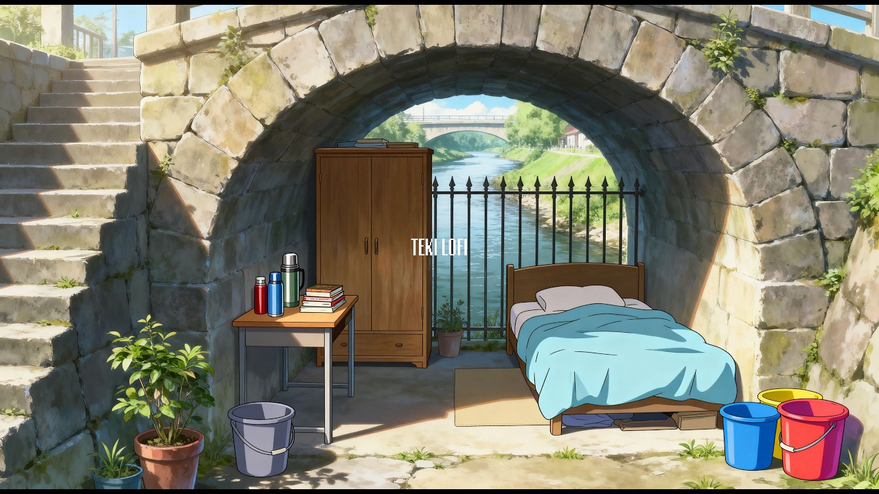 Lofi to  study at 2am 🌙 | 1 hour anime mix