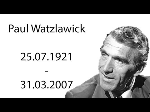 Paul Watzlawick - Wenn die Lösung das Problem ist - 1987