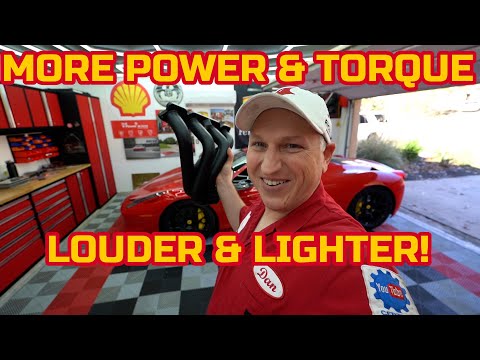 Installing Fabspeed Headers in my Ferrari 458 Italia