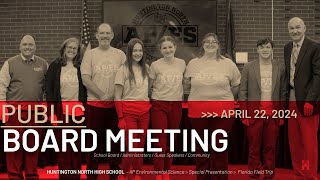 HCCSC School Board Meeting - April 22, 2024