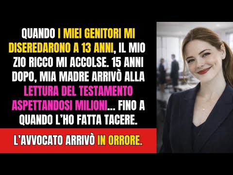 I miei genitori mi hanno abbandonata a 13 anni—ignari che 15 anni dopo avrebbero implorato.