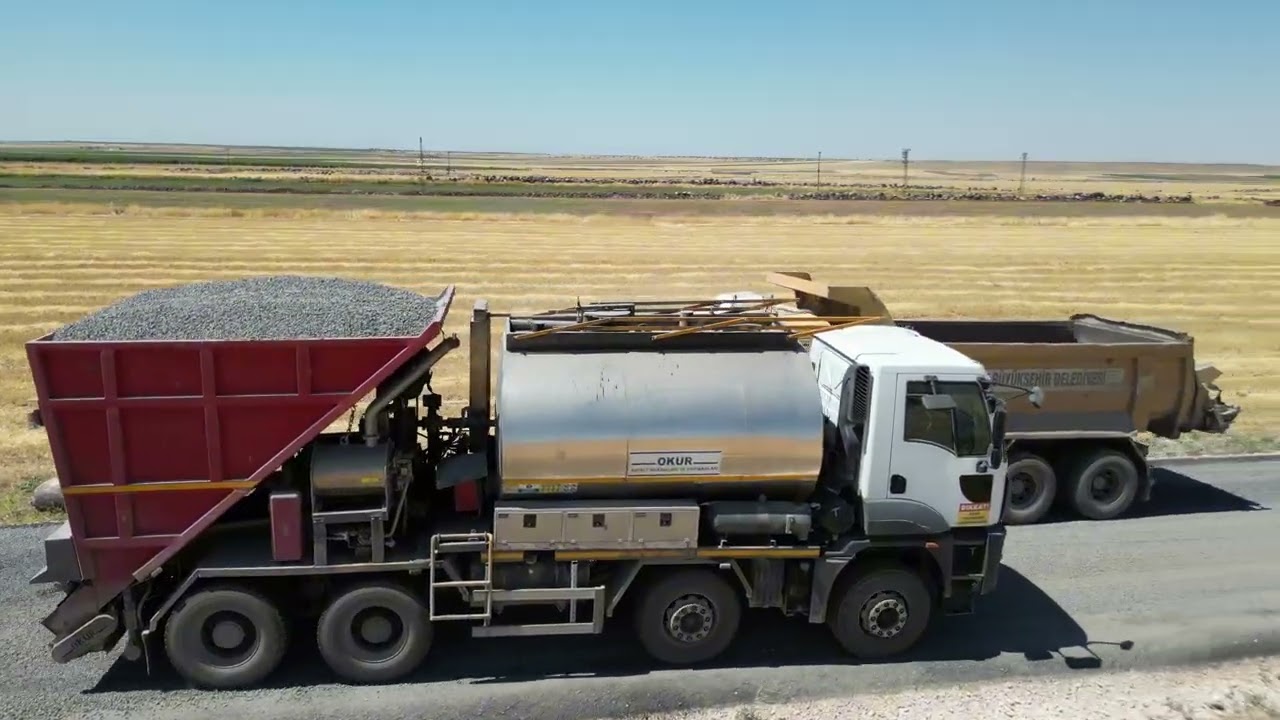 SİVEREK’TE 17 KİLOMETRELİK YOL YENİLENDİ