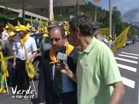 Coldiretti manifestano a Tarvisio