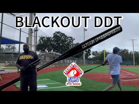 SHORTPORCH BLACKOUT OG DDT DAVE VALESQUEZ SENIOR SOFTBALL BAT (ALTERNATIVE CAMERA ANGLES) 
