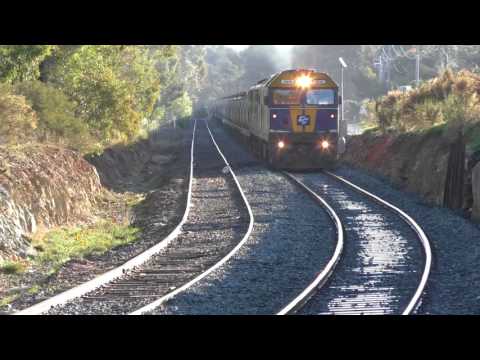 Qube Grain Train 3 & 5 locomotive lash-up - 23rd July 2017