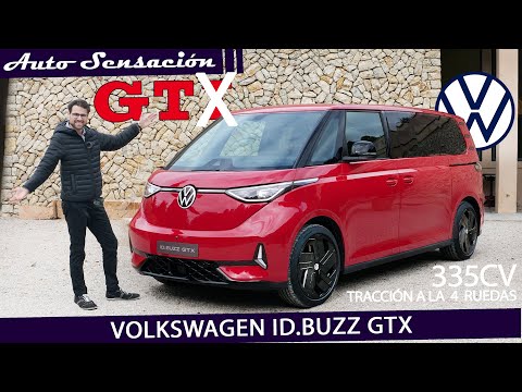 Presentación Volkswagen ID BUZZ GTX 2024 . Igual de práctica pero con acento deportivo.