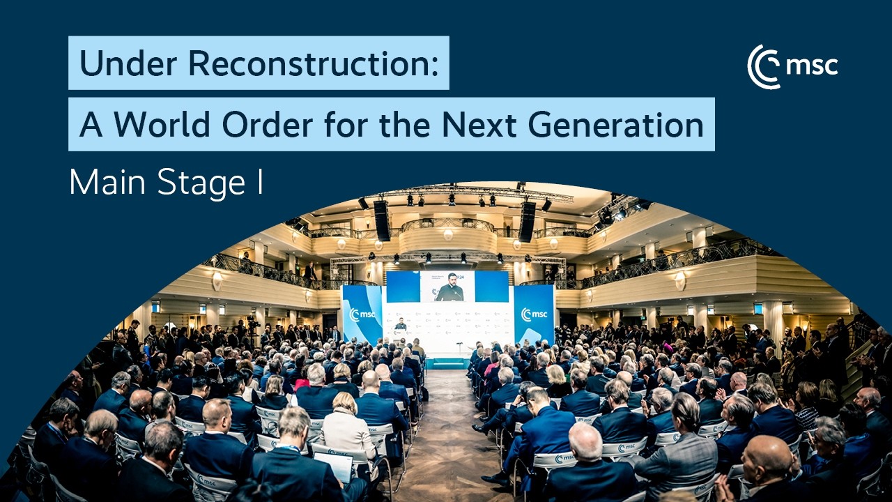 Under Reconstruction: A World Order for the Next Generation | Panel Discussion