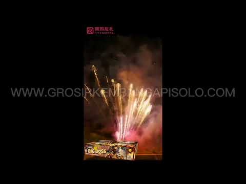 BIG BOSS Cake 588 Shots 1.9 + 1.2 + 1.0 + 0.8 Inch