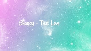 Shaggy - That Love Lyrics