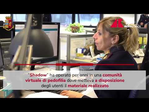 Pedopornografia, arrestato 'l'uomo ombra' del dark web