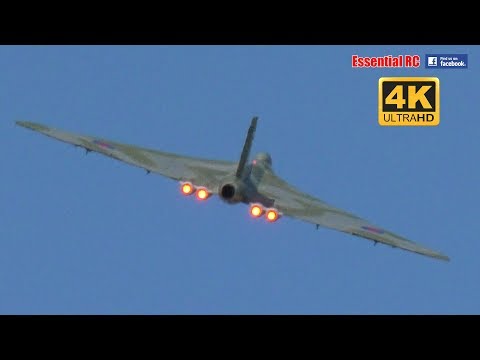 RC AVRO VULCAN XH558 turbine jet with *AFTER-BURNERS* (Tony Nijhuis Designs) [*UltraHD and 4K*]
