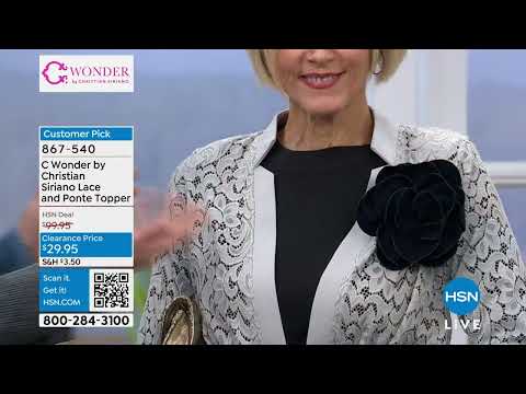 HSN | C. Wonder Christian Siriano Fashions 01.09.2025 - 02 PM