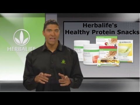 ハーバルライフのヘルシーなプロテインスナック (Herbalife's Healthy Protein Snacks)