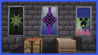 【マイクラ】盾に付けると見た目がちょっと良くなる旗の作り方　ぐりほんマイクラ　＃１１９５
