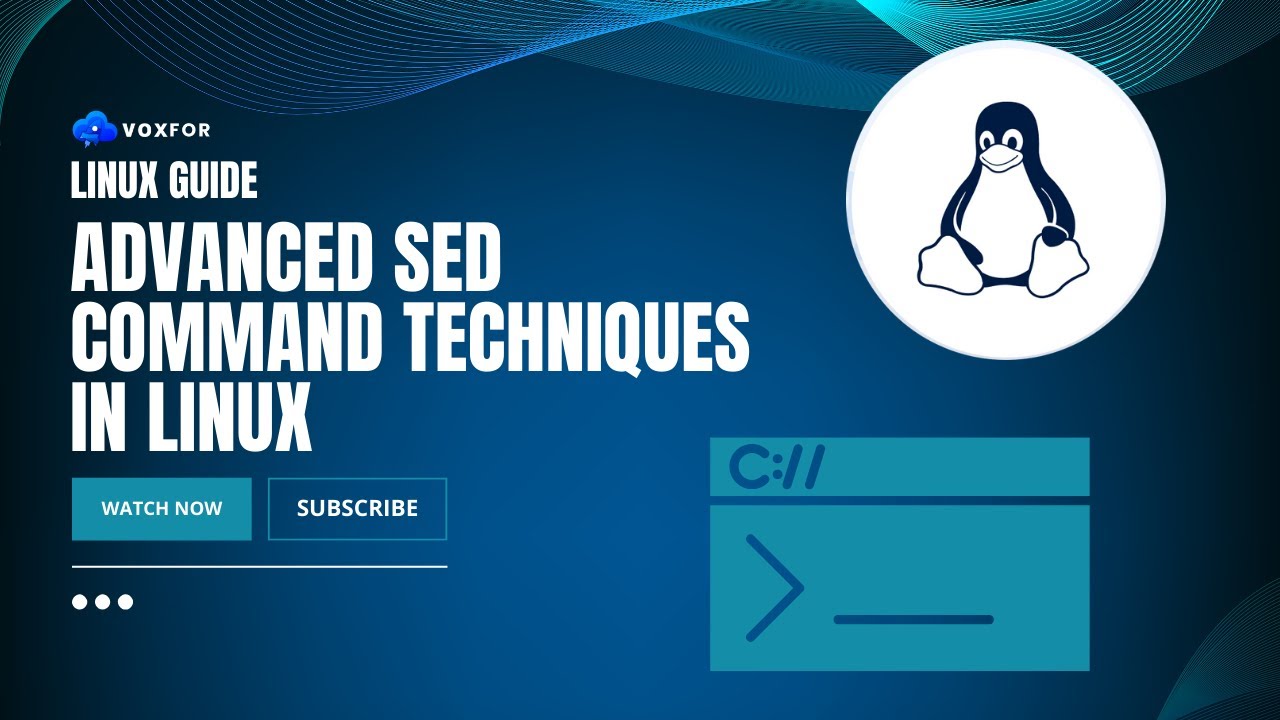 Advanced SED Command Techniques in Linux | Text Manipulation Tutorial