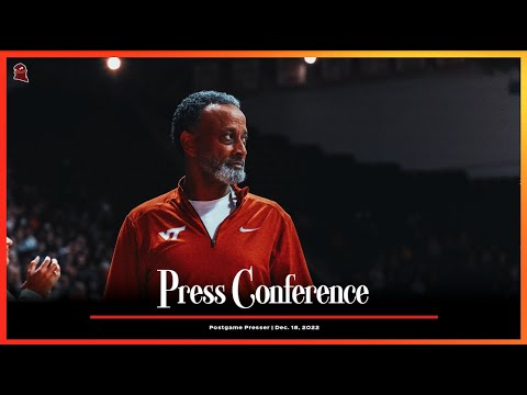 WBB: Kenny Brooks postgame press conference (Notre Dame)