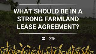 What Should Be in a Strong Farmland Lease Agreement?