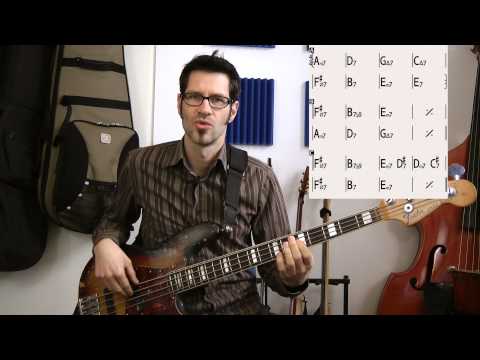 For0302 - Walking Bass #2 (Arpeggios) - German Bass lesson