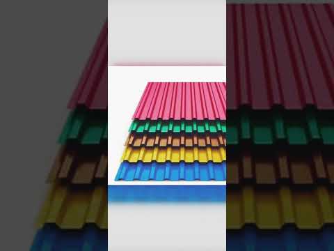 Jindal gi color profile sheets, thickness: 0.50 mm