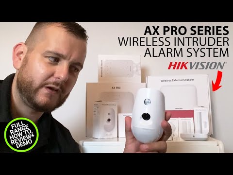 Hikvision AX Pro Wireless Intruder System: Full Range Unboxing, Set Up and Demo