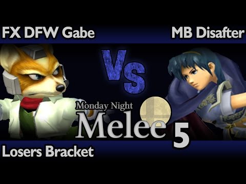 MNM5 Melee - FX DFW Gabe (Fox) vs MB Disafter (Marth) - Losers Bracket