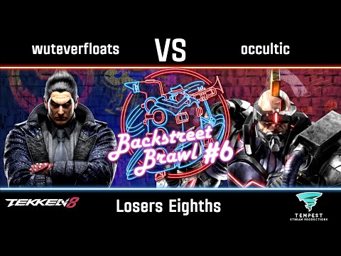 wuteverfloats (Kazuya) vs occultic (Jack-8) - Tekken 8 Losers Eighths -  Backstreet Brawl #6