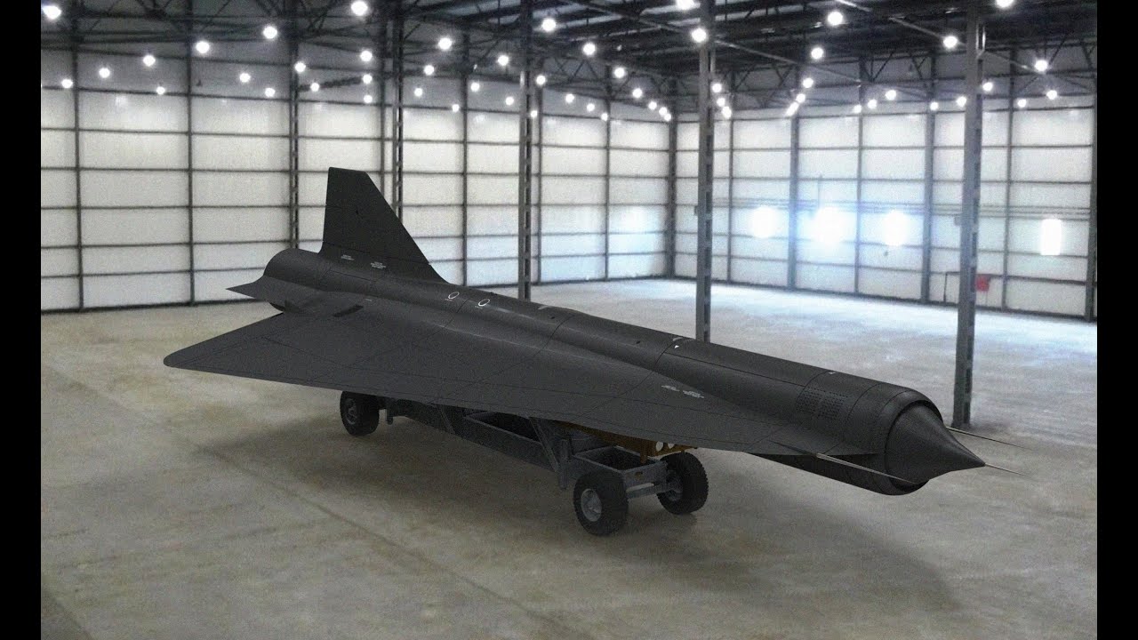 Lockheed d-21 3D Model