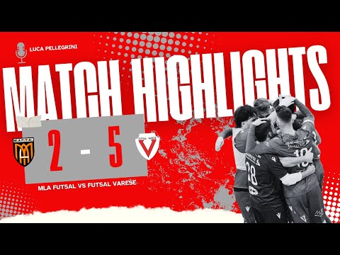 ⚽ MLA Futsal - Futsal Varese 2-5 | Highlights Calcio a 5 | ⚪🔴