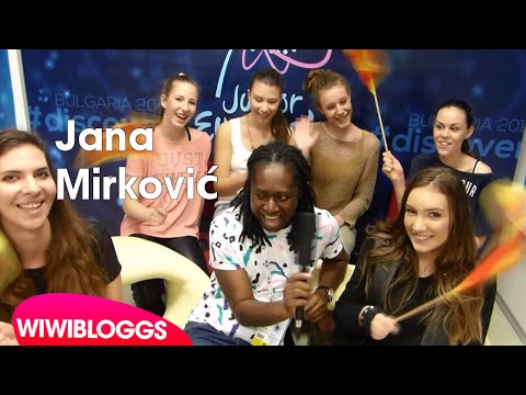 Interview: Jana Mirković (Montenegro) @ Junior Eurovision 2015 second rehearsal | wiwibloggs