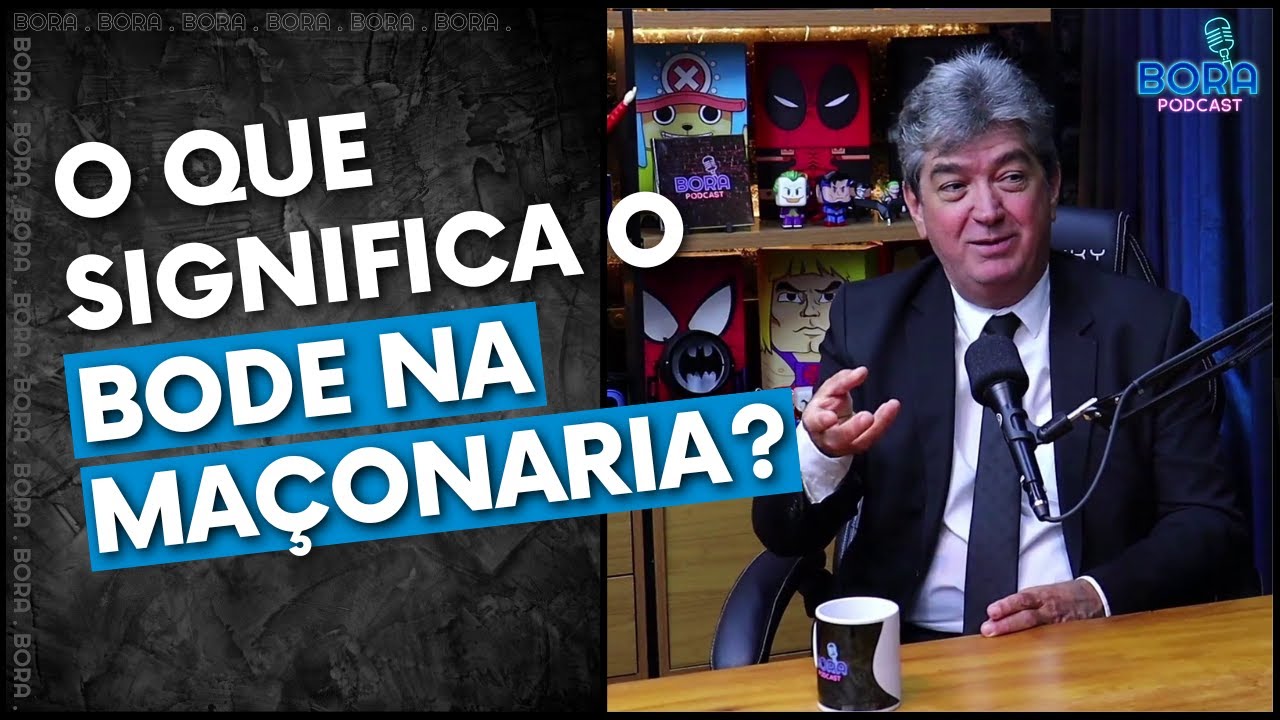 O QUE SIGNIFICA O BODE NA MAÇONARIA | DR. CLÉSCIO GALVÃO - Cortes do Bora Podcast