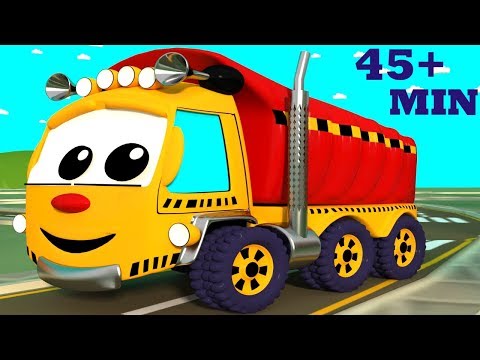 Rhymes Compilation with The Wheels on the Truck  Shapes Train  ABC Song &  Other Preschool Rhymes