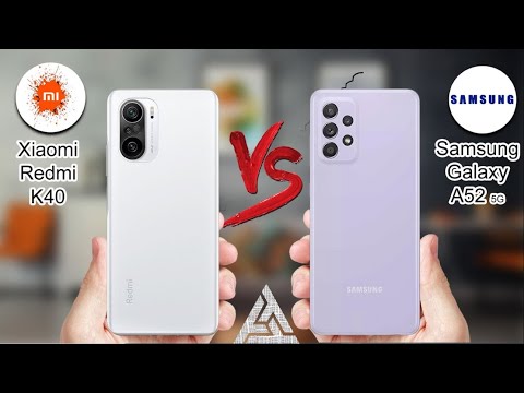 Xiaomi Redmi K40 5G VS Samsung Galaxy A52 5G | VS | Samsung | Xiaomi | Comparison