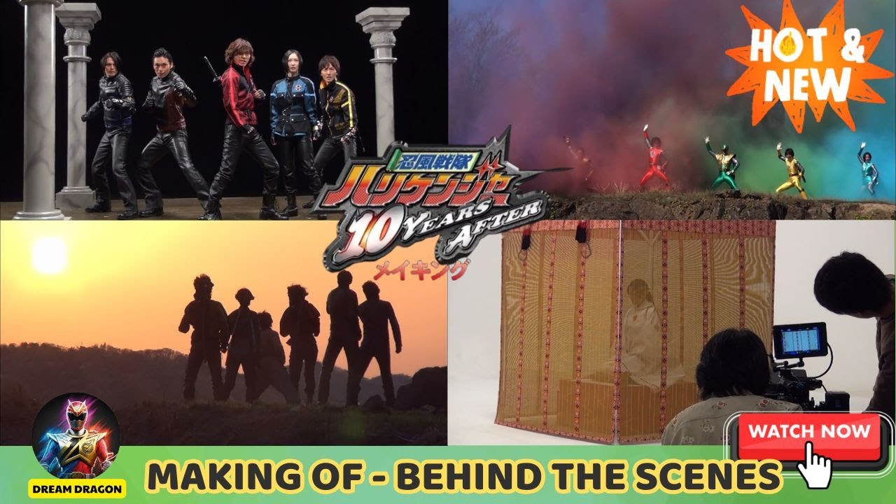 Making of Ninpuu Sentai Hurricanger 10 years after