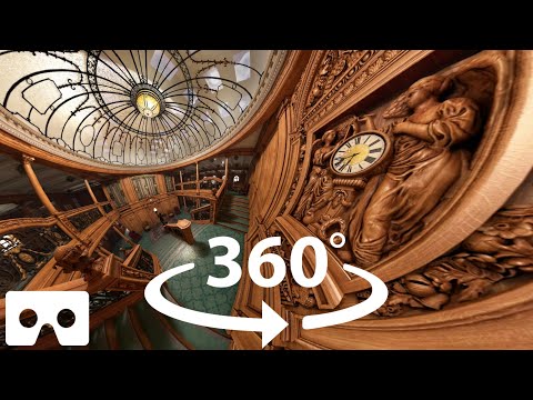 360° Virtual Tour of Titanic's Sister Ship | BRITANNIC: PATRONESS OF THE MEDITERRANEAN VR
