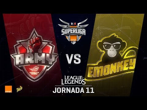ASUS ROG ARMY VS EMONKEYZ | Superliga Orange J11 | Partido 2 | Split Verano [2018]