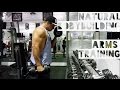 Natural Bodybuilding Transformation - Day 38 - ARMS DAY