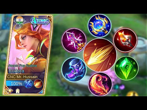EUDORA NEW ONE SHOT DOUBLE KILL BUILD AND SPELL IS HERE! (Must Try) | Mlbb