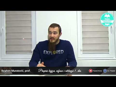 Propisi hajza, nifasa i istihaze 1. dio - Ibrahim Muratović