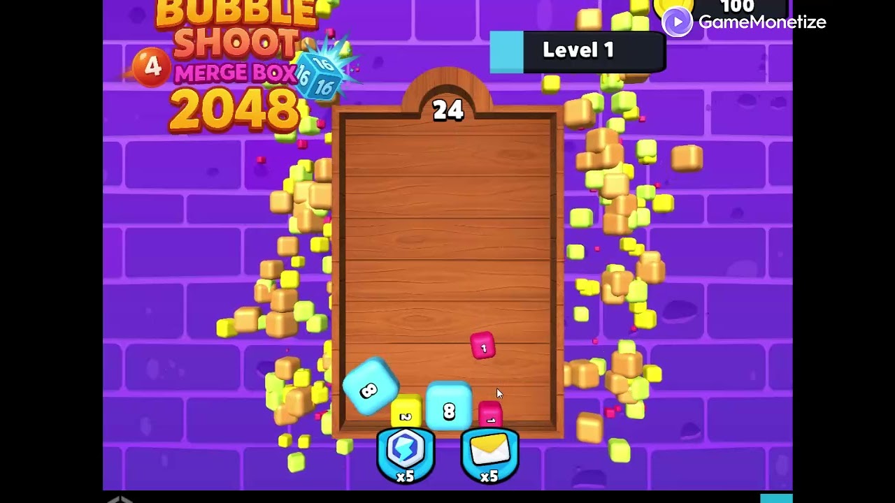 Bubble Shoot Merge Box 2048 HC GAMES