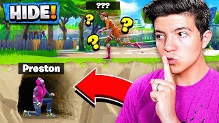 THE BEST HIDING SPOT in Fortnite PLAYGROUND v2 MODE! - Battle Royale HIDE &amp; SEEK Gamemode!