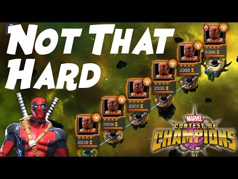 How to EASILY Beat Pool's Gambit Boss Rush: Marvel Contest of Champions