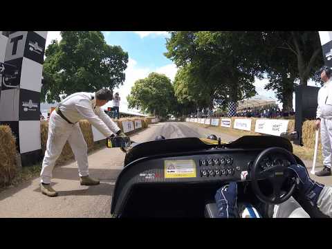 LEGO CAT Caterham 620R - 50.01secs Timed Run. Goodwood Festival of Speed 2017 - Onboard Jon Barnes