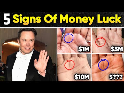 5 Money signs that make you RICH 🤑 Palmistry in English